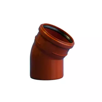 Отвод наружный 30° 200 мм полипропилен