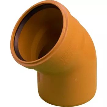 Отвод наружный 45° 110 мм