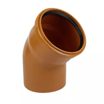 Отвод наружный 45° 110 мм полипропилен