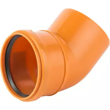 Отвод наружный 45 град 110 мм