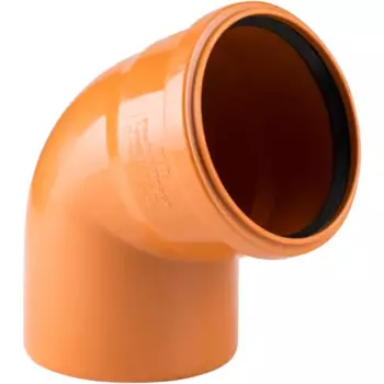 Отвод наружный 45 градусов 110 мм