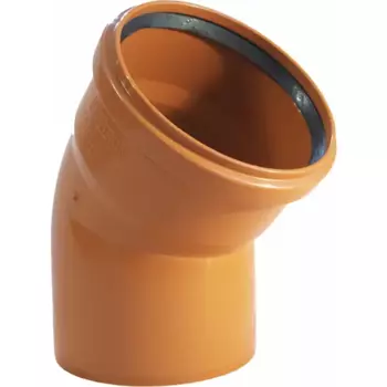 Отвод наружный 45 градусов 160 мм