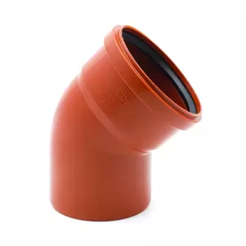 Отвод наружный 45° VDL 110 мм полипропилен