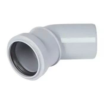 Отвод 50x45° полипропилен