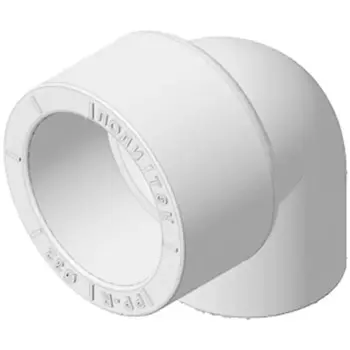 Отвод переходной 90° Политэк 25x20 мм ВП полипропилен