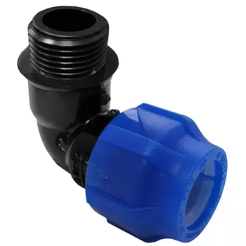 Отвод ПНД Valfex 1210012450114 1 1/4"х40 мм НР