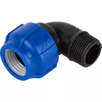 Отвод 90° Valfex 1"x32 мм НР полипропилен 1210012432100