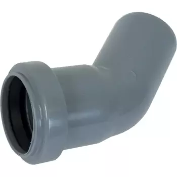 Отвод Политэк 40x45° полипропилен