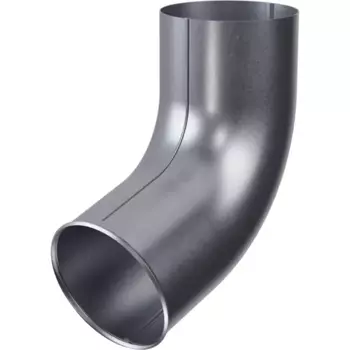 Отвод трубы Dacha Stal 90 мм оцинкованный