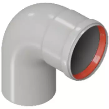 Отвод для дымохода Rommer D80 200x170 мм алюминий 0.75 мм