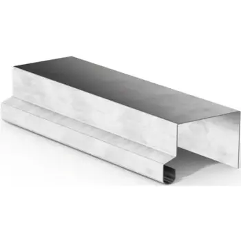 П-планка для профнастила 2 м 0.4 мм оцинкованная