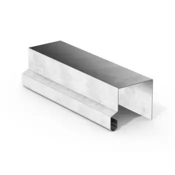 П-планка для профнастила 2 м 0.4 мм RAL 7004 серый