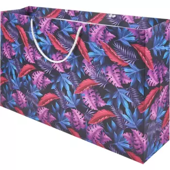 Пакет подарочный Яркие эмоции 55x37 см цвет сиреневый