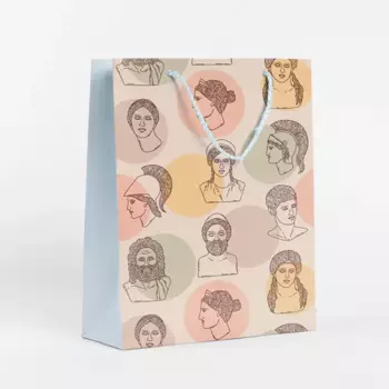 Пакет подарочный Знаменитости 25.5x36 см