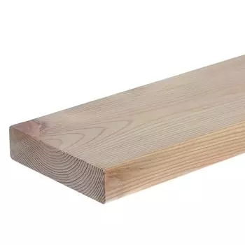 Палубная доска Лиственница Оптима 2000x120x28 мм 0.24 м