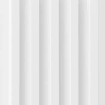 Панель МДФ Natur рейки белые 2760x122x12 мм 0.4 м