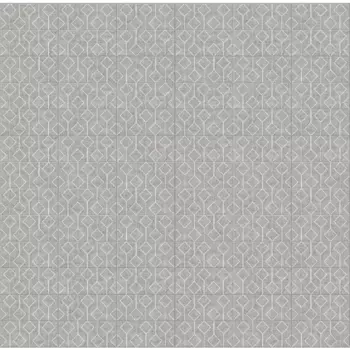 Панель ПВХ Альфа декоративная серо-белый 2700x375x8 мм