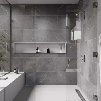 Панель ПВХ Kreaforta Сардиния черный 420x700x3.6 мм 2.058 м (7 шт.)