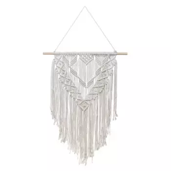 Панно Бохо белый 50x70 см