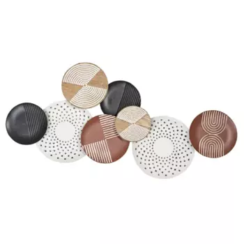 Панно металл разноцветный 63 см