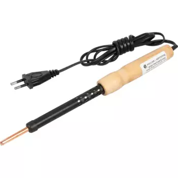 Паяльник 40 Вт 230 В с деревянной рукояткой