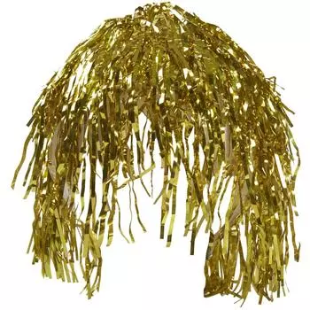 Парик новогодний, цвет золотой