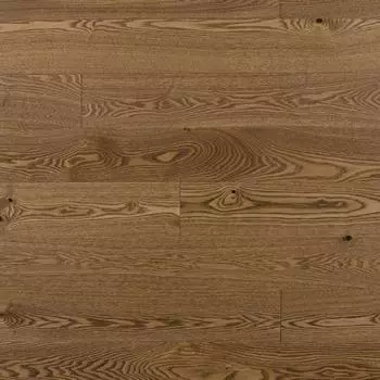 Паркетная доска однополосная «Ясень Янтарный AW» 0.909 м