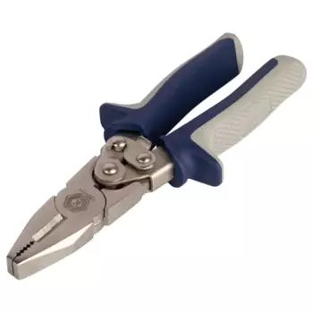 Пассатижи рычажные Кобальт 244-179 180 мм