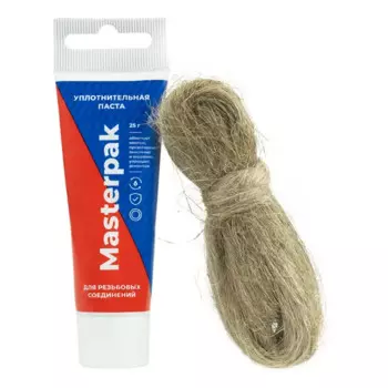 Паста уплотнительная для воды 25 г со льном