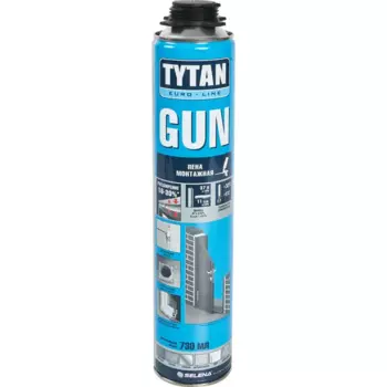 Пена монтажная профессиональная Tytan Gun 40 летняя 730 мл