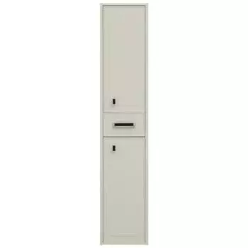 Пенал «Монро» 35 см цвет бежевый матовый