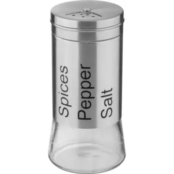 Перечница Mallony Spezia 3 в 1 0.13 л стекло цвет прозрачный/серый