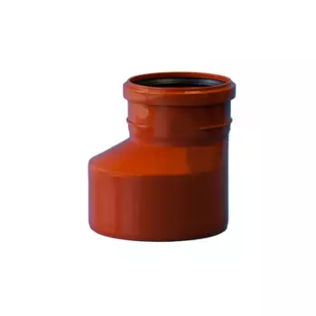 Переход эксцентрический наружный 200/160 мм полипропилен