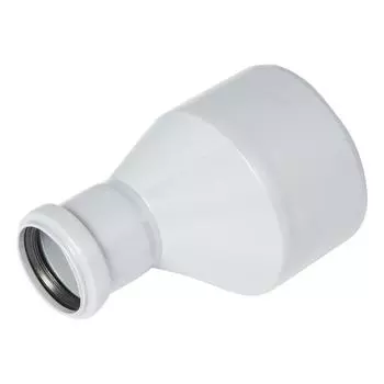 Переход эксцентрический 110/50 мм полипропилен