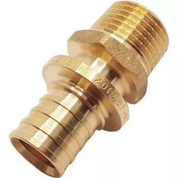 Переходник Ростерм 1/2"x20 мм НР латунь