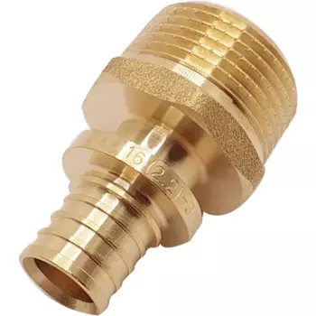 Переходник Ростерм 3/4"x16 мм НР латунь