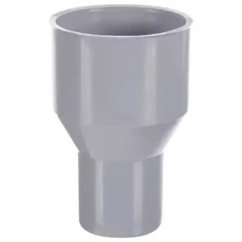 Переход с пластика на чугун 50/75 мм полипропилен