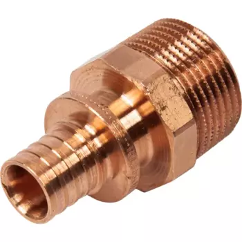 Переходник Rehau 3/4"x16 мм НР бронза 14563121001