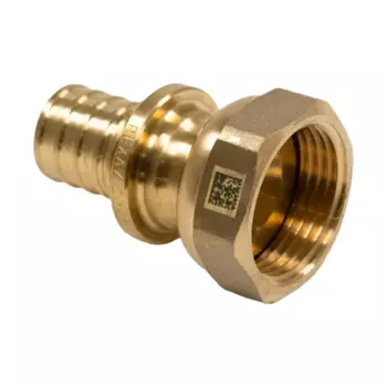 Переходник с накидной гайкой Рехау 1/2"х20 мм ВР-НР латунь