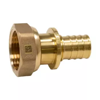 Переходник с накидной гайкой Рехау 1"х25 мм ВР-НР латунь