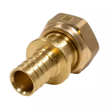 Переходник с накидной гайкой Рехау 3/4"х25 мм ВР-НР латунь