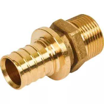 Переходник с наружной резьбой Stout 1"x32 мм латунь