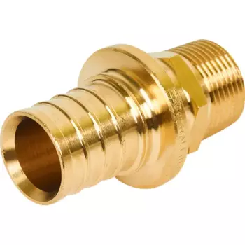 Переходник с наружной резьбой Stout 3/4"x32 мм латунь