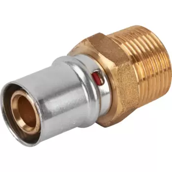 Муфта комбинированная Stout 3/4"x20 мм НР ВПр латунь