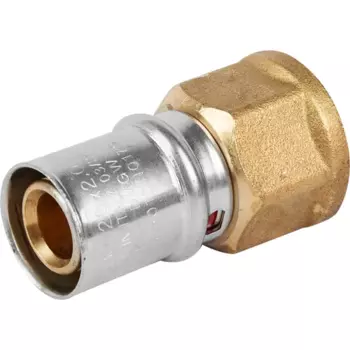 Муфта комбинированная Stout 1/2"x20 мм ВР ВПр латунь