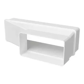 Переходник вентиляционный для плоских воздуховодов Fonet 55x110 мм 60x204 мм пластик