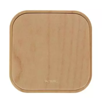 Переключатель 1 клавиша цвет - Legrand Quteo - IP20 10А 250В винтовые зажимы накладной монтаж - дерево