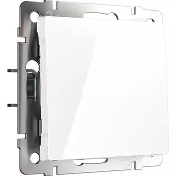 Переключатель промежуточный встраиваемый Werkel 1 клавиша, цвет белый