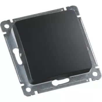 Переключатель реверсивный встраиваемый Hegel ВС10-471-08 1 клавиша цвет черный