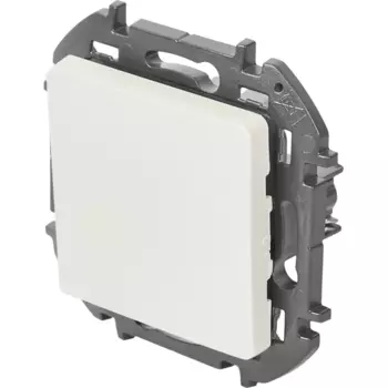 Переключатель одноклавишный - Lexman Lilian - 10А 250В безвинтовые зажимы - жемчуг